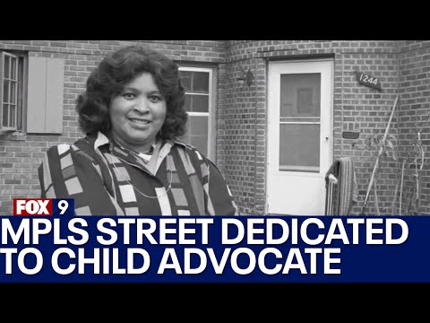 North Mpls street dedicated to child advocate [Video]