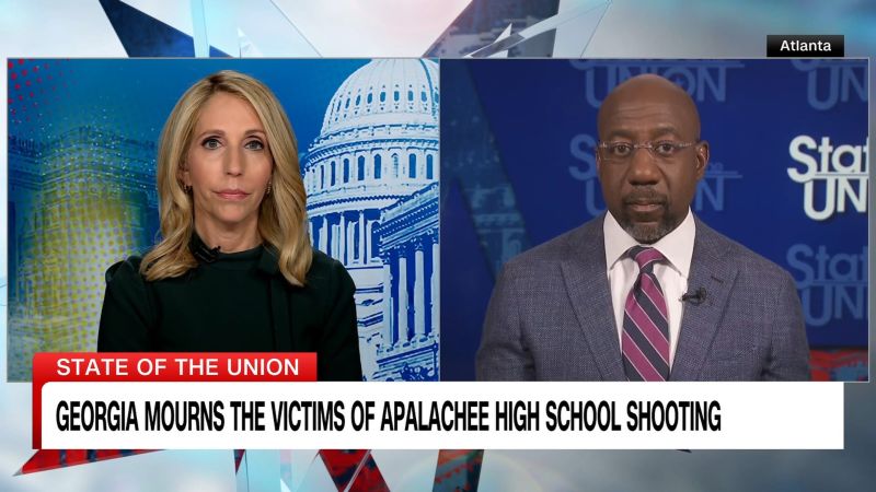 Warnock to Vance: School shootings are not a fact of life [Video]