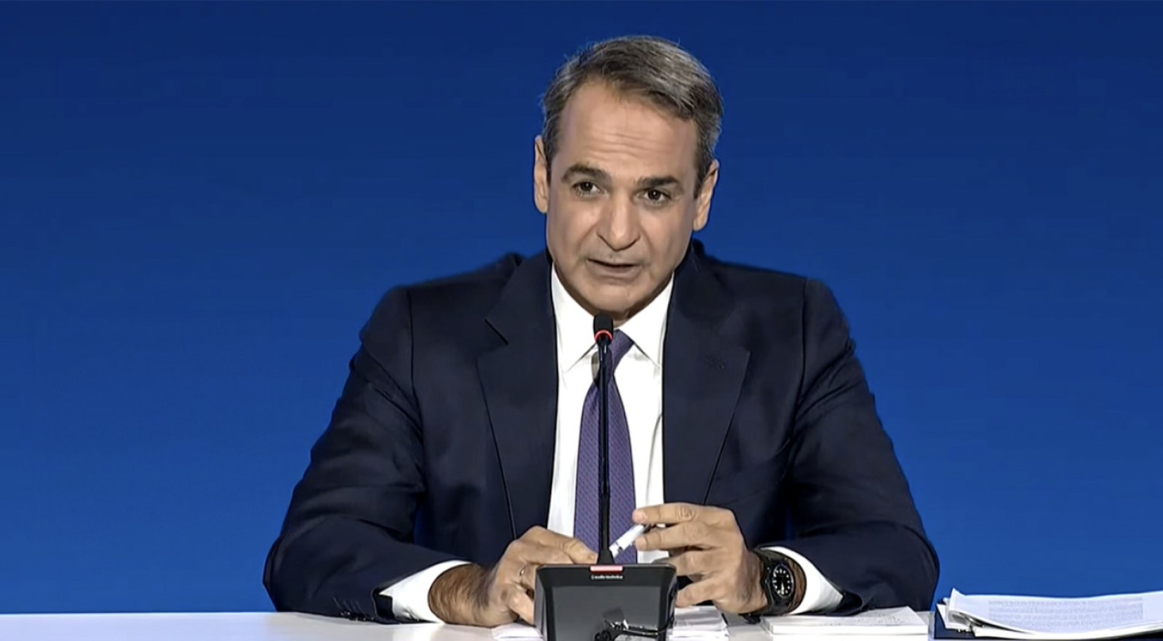 Watch Live: Kyriakos Mitsotakis’ Press Conference at the 88th Thessaloniki International Fair (TIF) [Video]