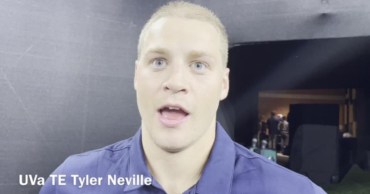 UVa TE Neville on TD catches, win at Wake Forest [Video]