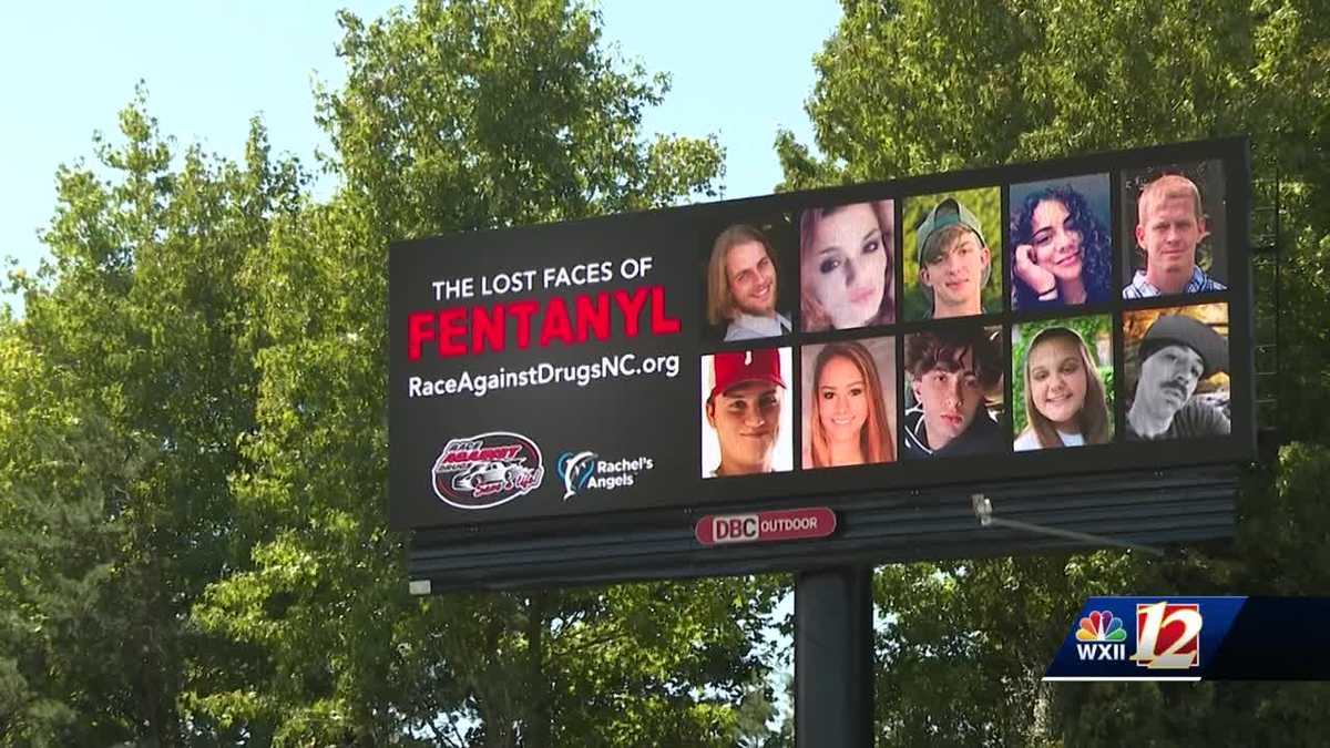 Guilford County billboard raising awareness of fentanyl victims [Video]