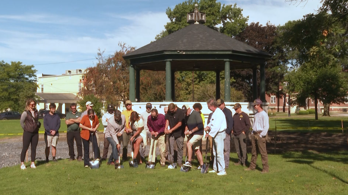 Main Street Park Project begins in Rutland, includes gazebo renovation [Video]