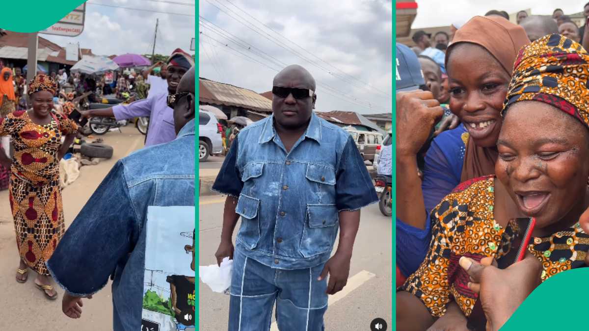 Osupa Visits Onion Seller Who Passionately Sang His Song in Ibadan Market: Dis Is Why We Love Him [Video]