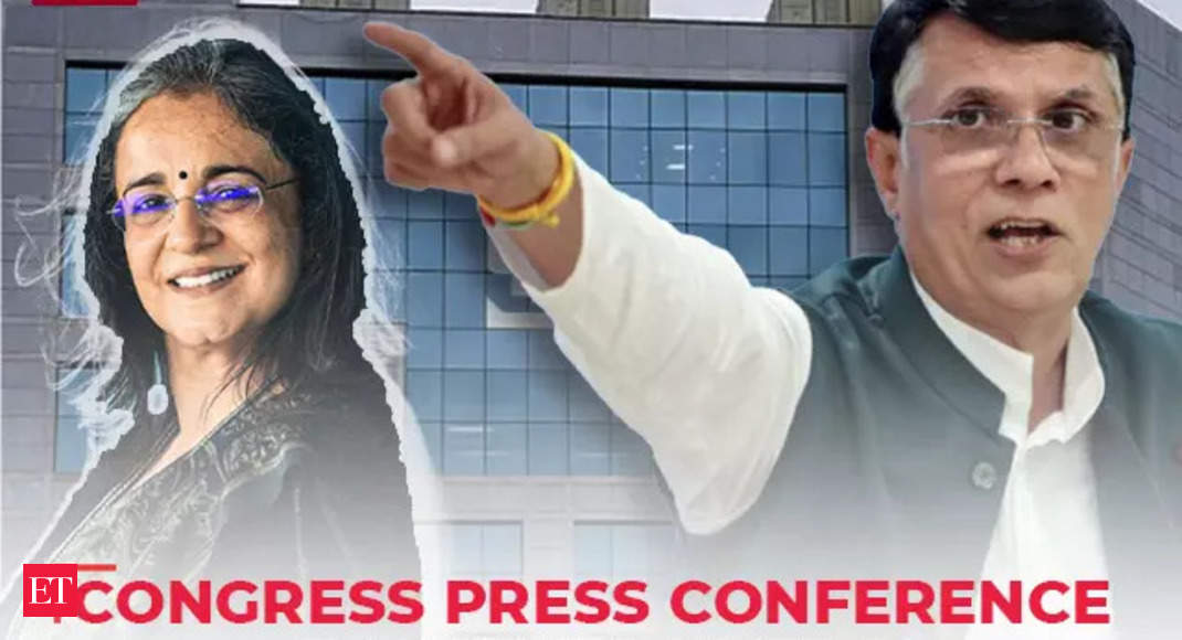 Congress press conference by Pawan Khera on SEBI chief Madhabi Puri Buch at AICC HQ | Live – The Economic Times Video