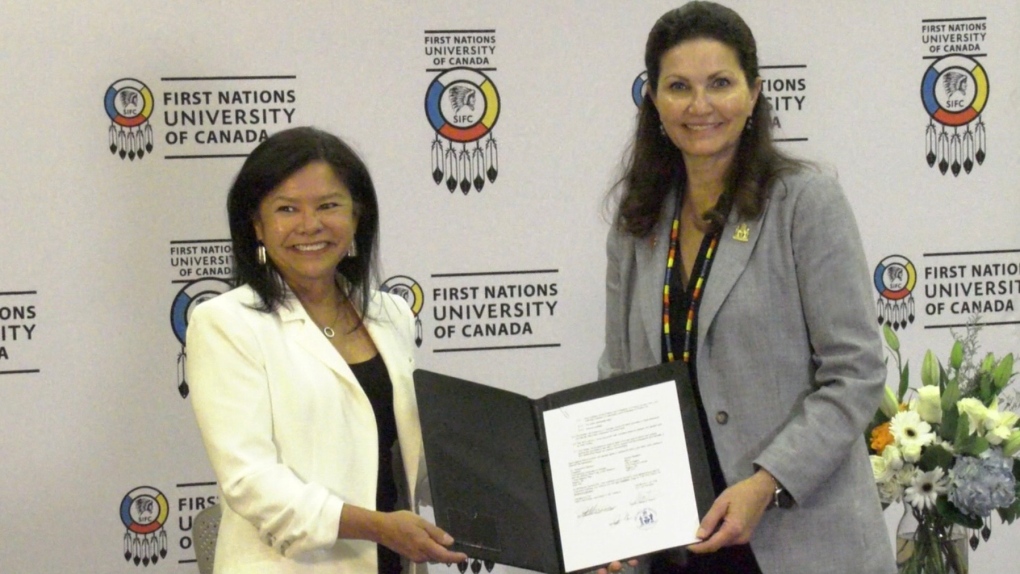 First Nations University of Canada signs MOU with Regina [Video]