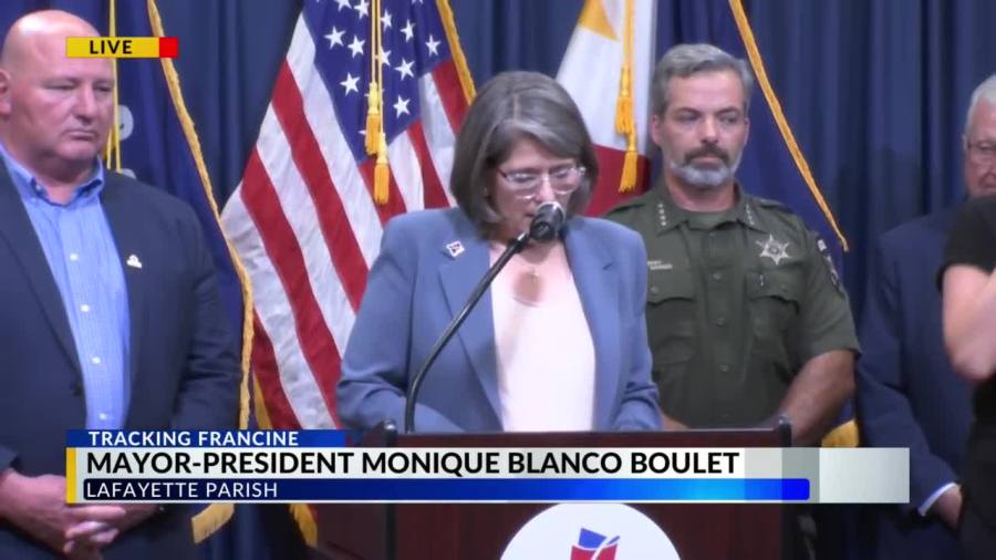 Mayor-President Monique Boulet holds press conference to review storm preparations [Video]