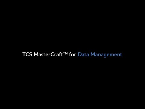 TCS MasterCraft™ for Data Managament: The Ultimate Data Management Solution! [Video]