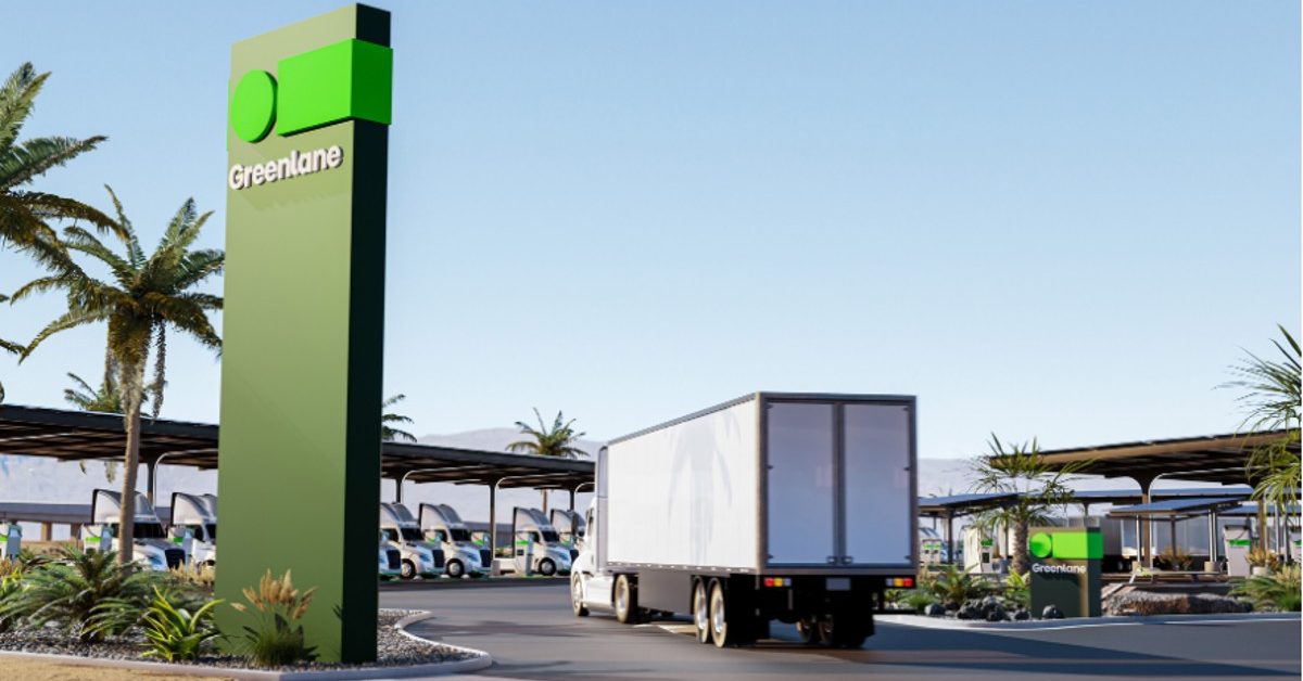 Greenlane breaks ground on its flagship electric truck charging stop [Video]