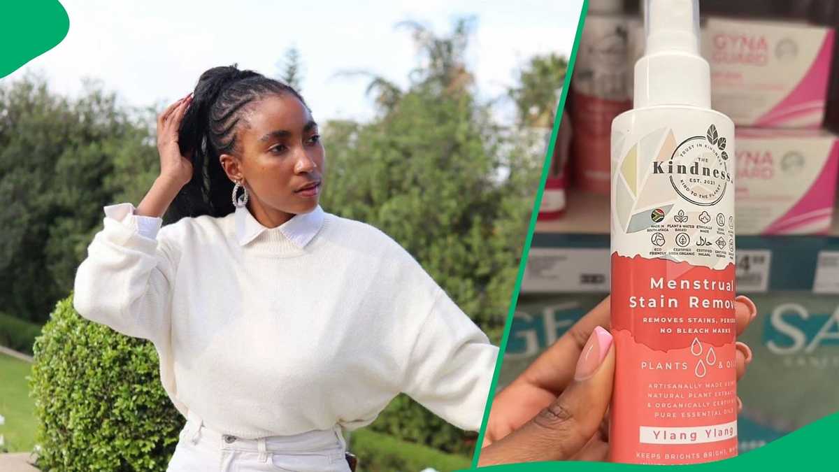 I Never Knew This Existed: SA Huns Plugged With Menstrual Stain Removal Product [Video]