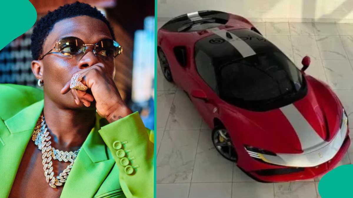 Wizkid Rented N1.5 Billion Ferrari? 30BG Fans Ask for Evidence As Car Dealer Addresses Rumours [Video]