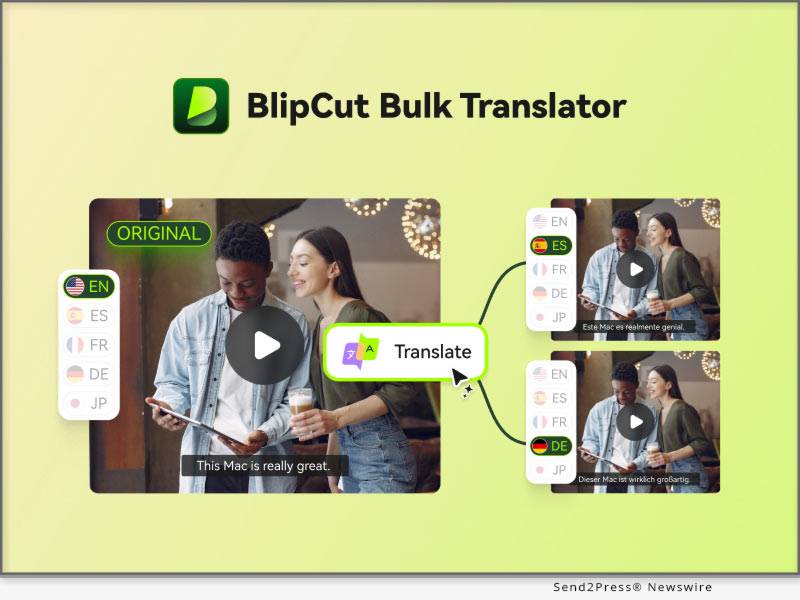 BlipCut V2.14.0 Introduces Batch Video Translation to Boost Efficiency