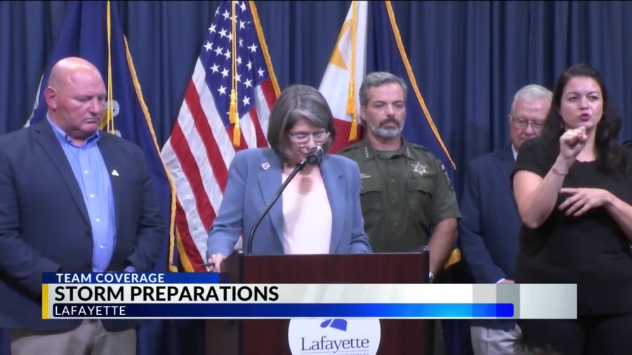 Lafayette Mayor-President Boulet gives update on preparations for Francine [Video]