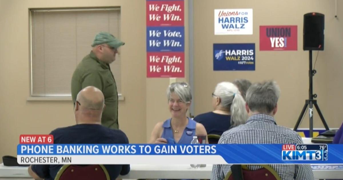 DFL volunteers phone bank to gain voters | News [Video]