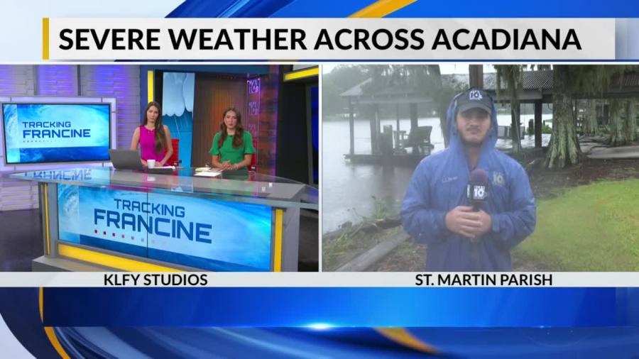 Here is the latest on Francine from Lower St. Martin Parish [Video]