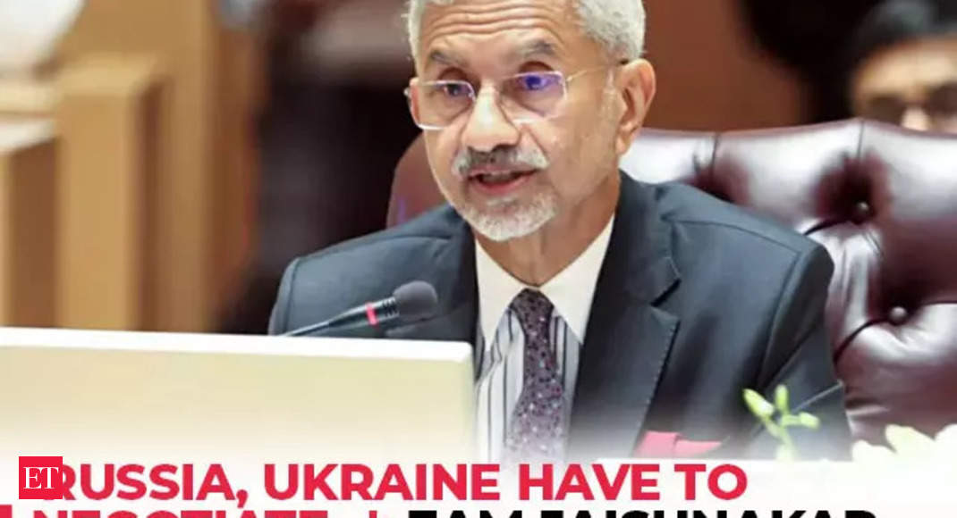 EAM Jaishankar decodes Indias role to end Russia-Ukraine conflict – The Economic Times Video