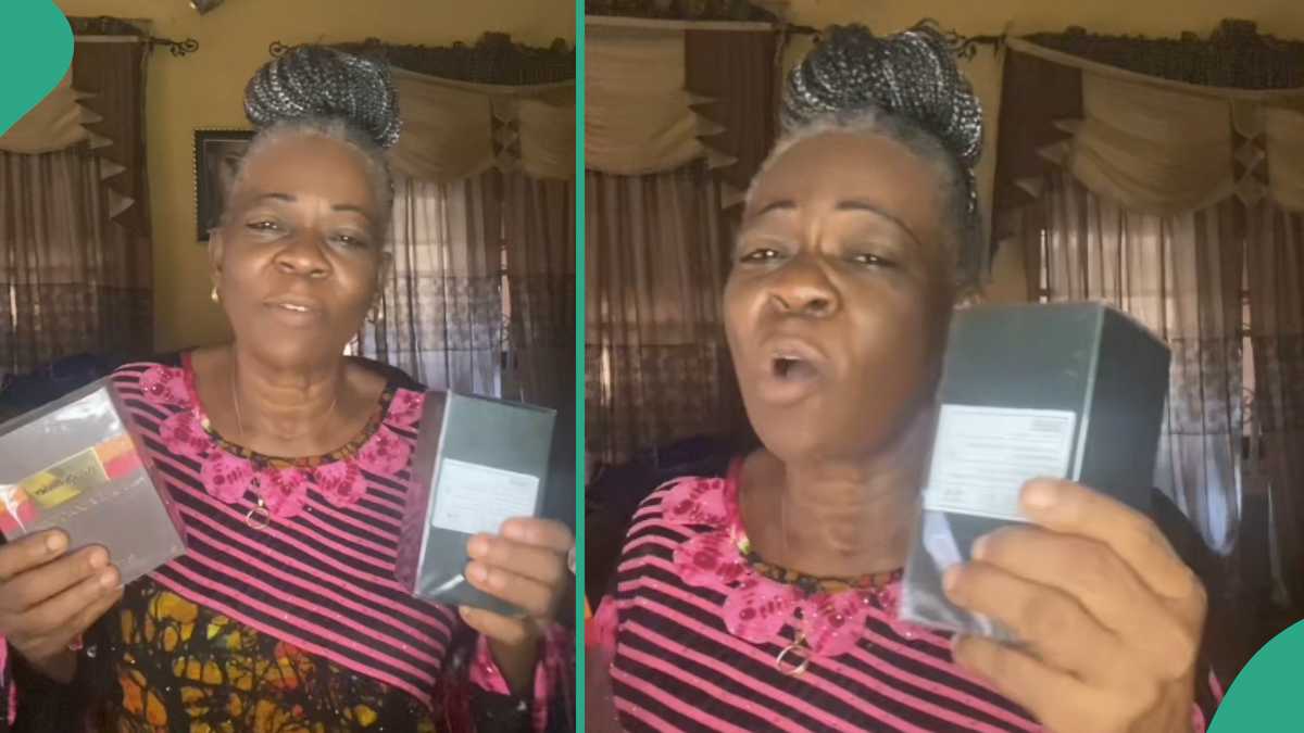 Nigerian Granny Happily Markets Her Granddaughter’s Perfume Business Online, Her Method Trends [Video]