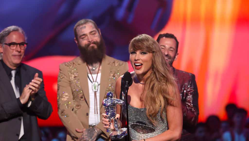 Taylor Swift and Sabrina Carpenter win at MTV Video Music Awards, Chappell Roan gets medieval