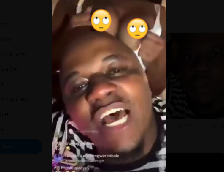 South African Lady Flashes TTs In Mpuras IG Live  Video Resurfaced  Face of Malawi