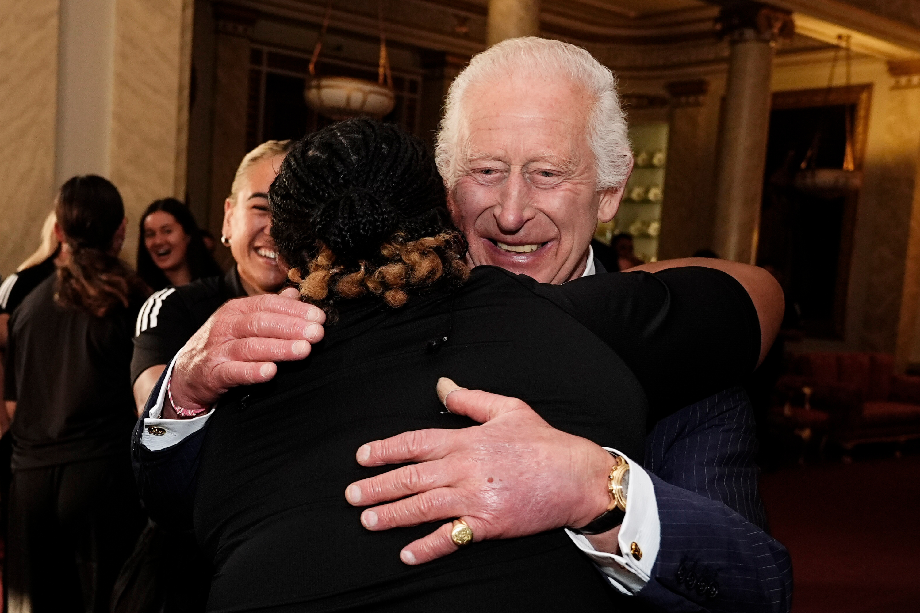 King Charles’ Surprise Hug Caught on Camera [Video]