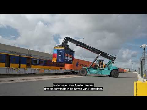 New Dam2Dam Shuttle connects ports of Amsterdam and Rotterdam via sustainable rail connection [Video]