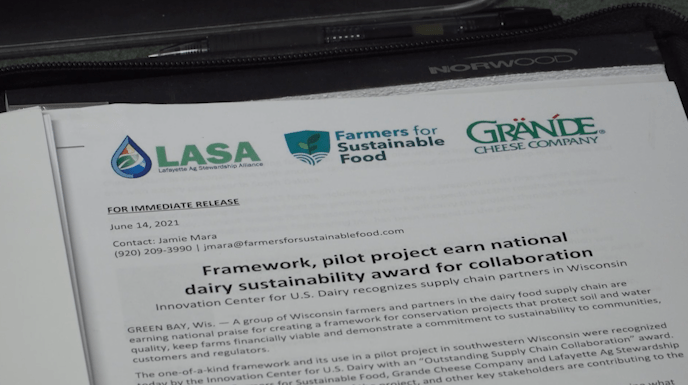 Grande Cheese and Farmers for Sustainable Food Announce Partnership [Video]