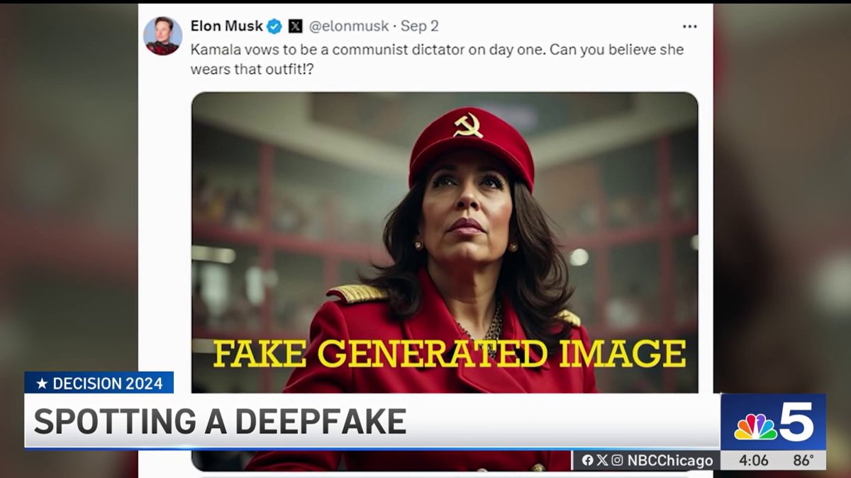 Cybersecurity experts warn of deepfakes ahead of elections  NBC Chicago [Video]