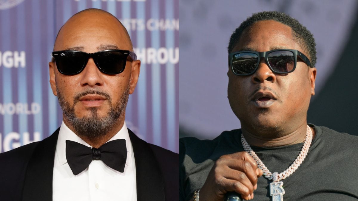 Swizz Beatz Stuns Jadakiss With Iced-Out Ruff Ryders Chain [Video]