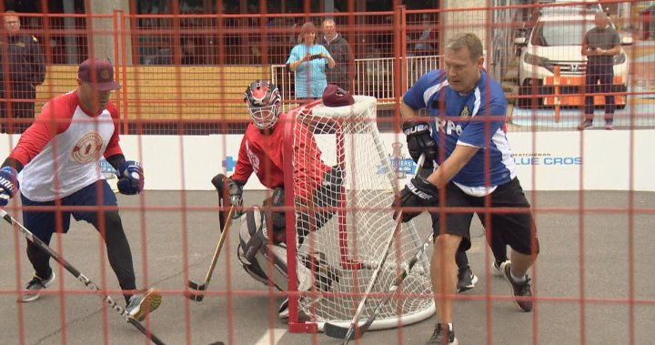 3 on 3 street hockey tournament takes over downtown Regina to support mental health – Regina [Video]