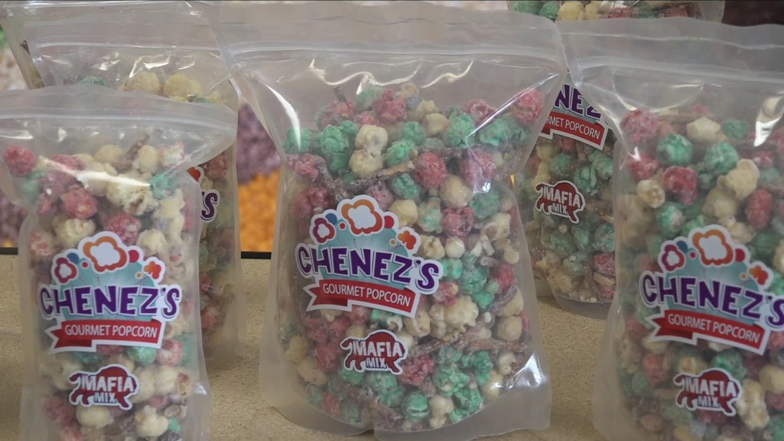 How a local popcorn business helps support pediatric cancer through its Bills Mafia Mix [Video]