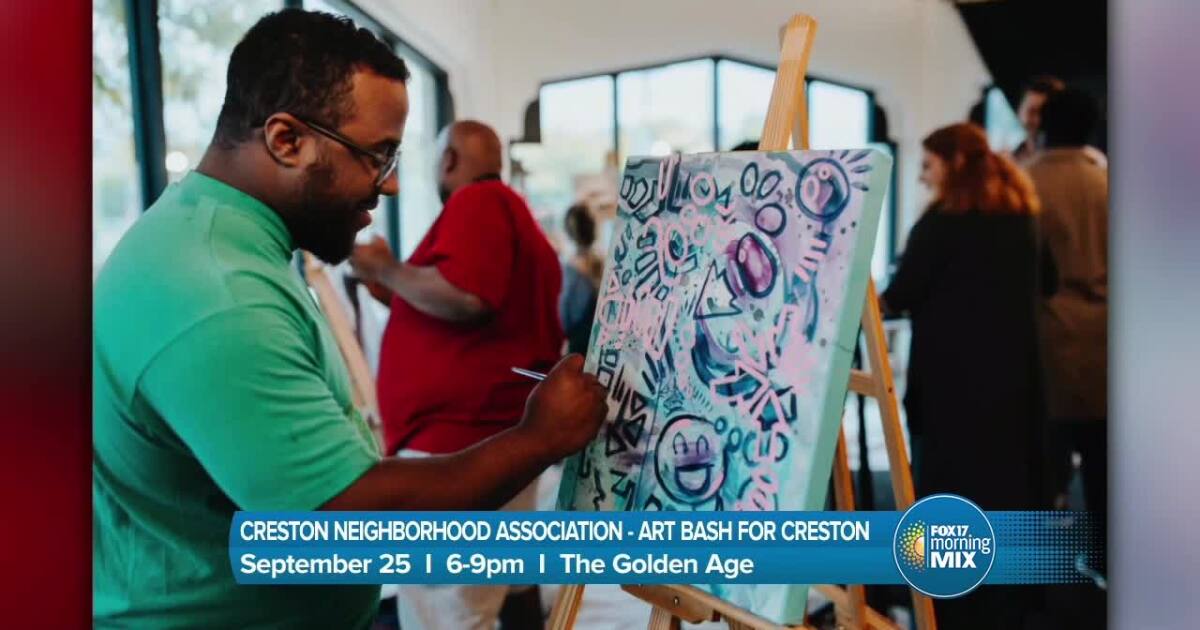 Watch art be created in real-time at Creston Neighborhood’s Art Bash on Sept. 25 [Video]