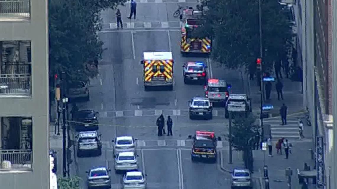 Downtown Dallas shooting: Three people taken to hospital [Video]