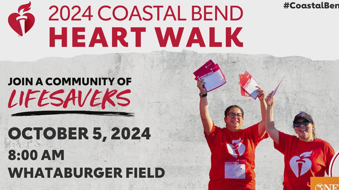 Here’s how you can sign up for this year’s Castal Bend Heart Walk [Video]