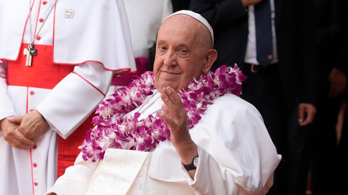 Pope slams Trump, Harris over abortion and migrant policies [Video]