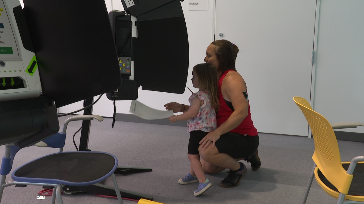 Kids in Fayetteville experience voting process in a ‘special’ election [Video]