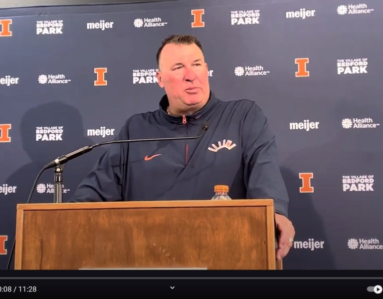 Watch: Bret Bielema post-game press conference vs. CMU [Video]