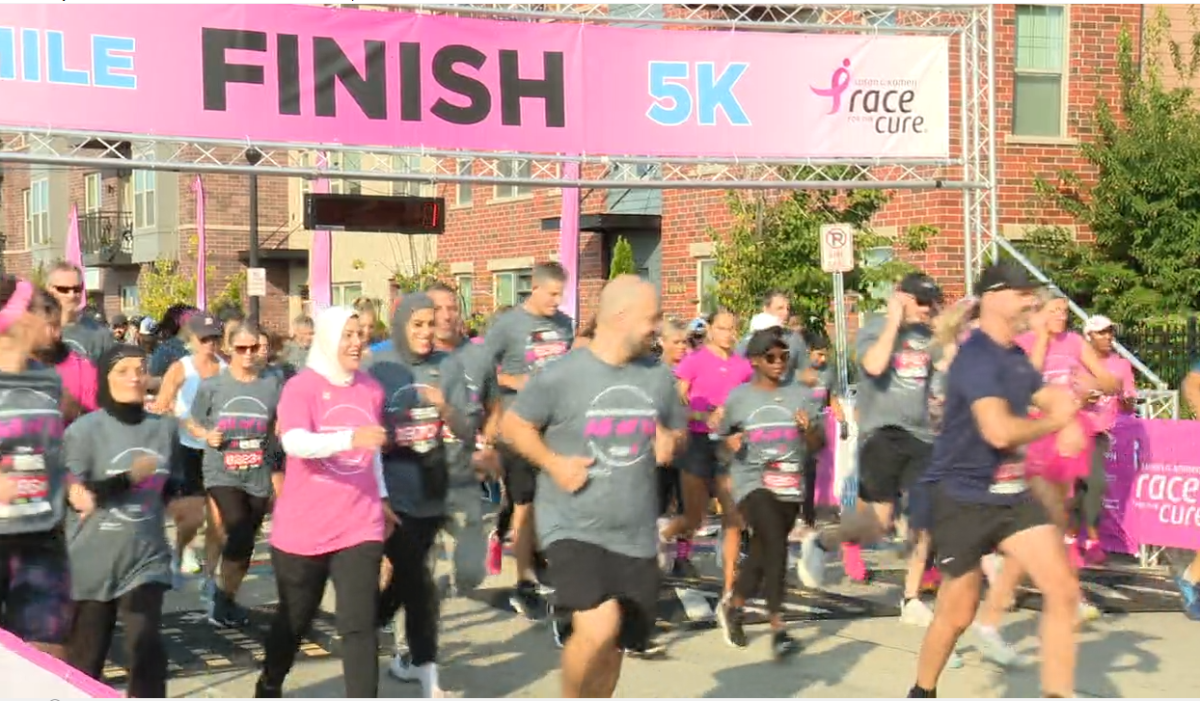 Susan G. Komen Race for the Cure held in Detroit on Saturday [Video]