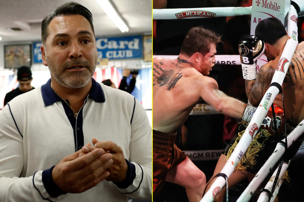 ‘I told you so’ – Oscar De La Hoya continues Canelo Alvarez feud with brutal reaction to Edgar Berlanga win [Video]