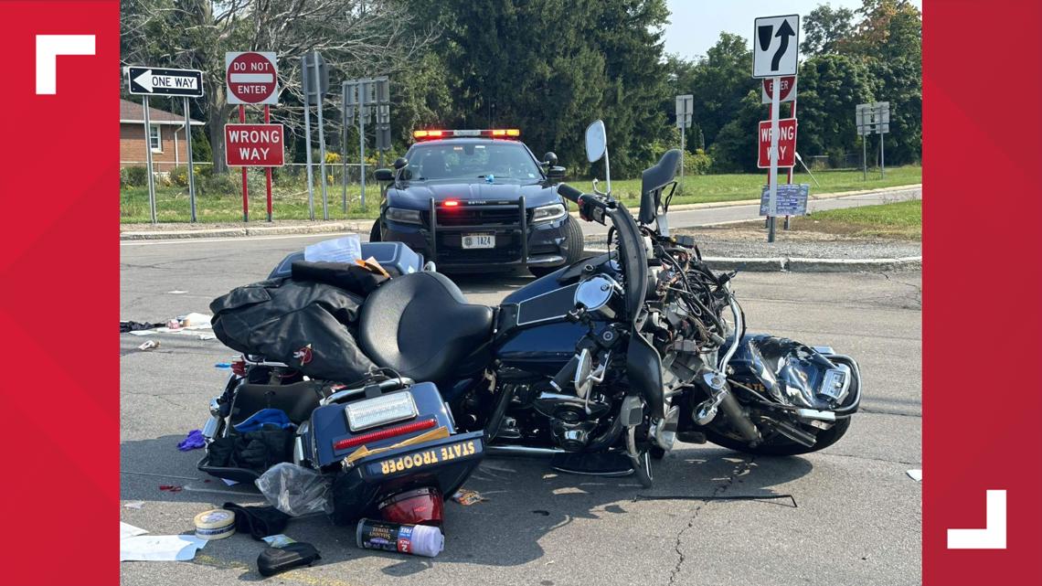 10-year veteran of NYSP suffered very serious injuries after accident Friday in Youngstown [Video]