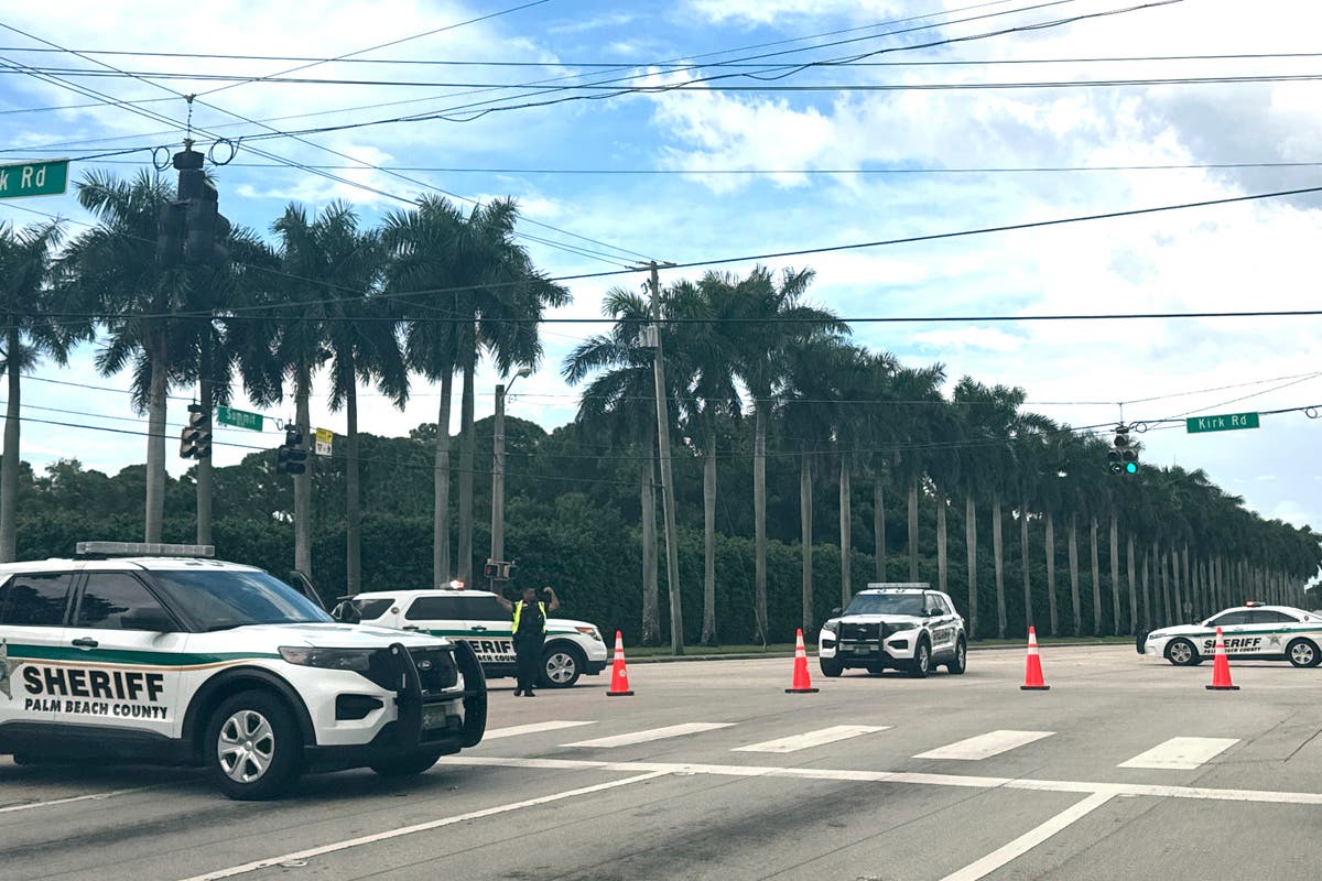 Trump assassination attempt live: Suspect arrested after pointing AK-47 through Florida golf club bushes [Video]