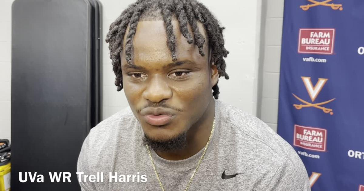 UVa WR Harris on red-zone struggles [Video]