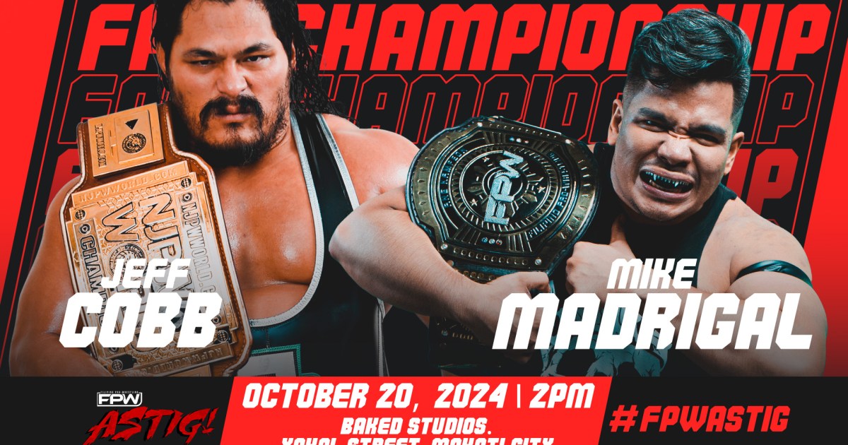 Jeff Cobb Set For Philippine Wrestling Return In October For FPW [Video]