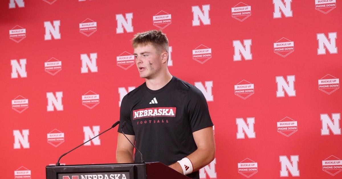 Nebraska’s Carter Nelson full press conference after win over Northern Iowa [Video]