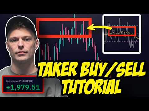 Taker Buy/Sell Ratio Explained in 9 Minutes (Top Crypto Indicator) [Video]