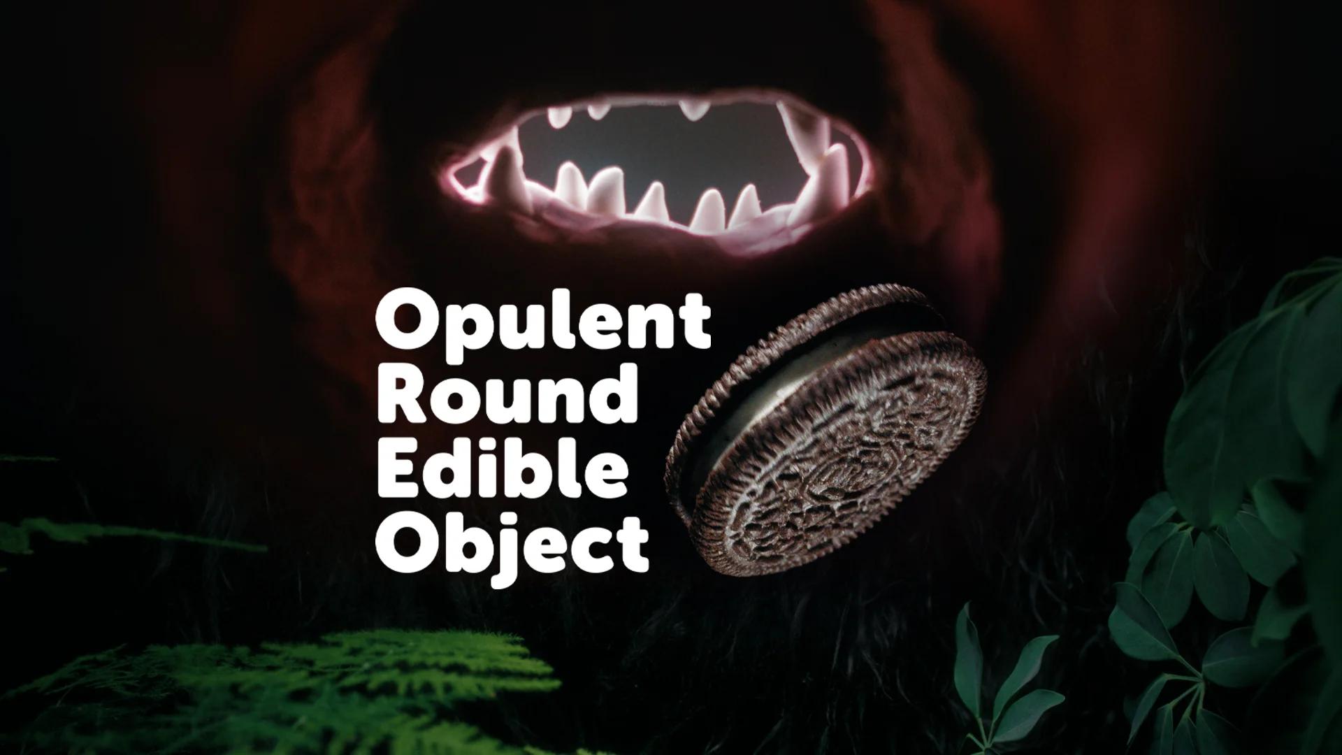 Opulent Round Edible Object on Vimeo [Video]