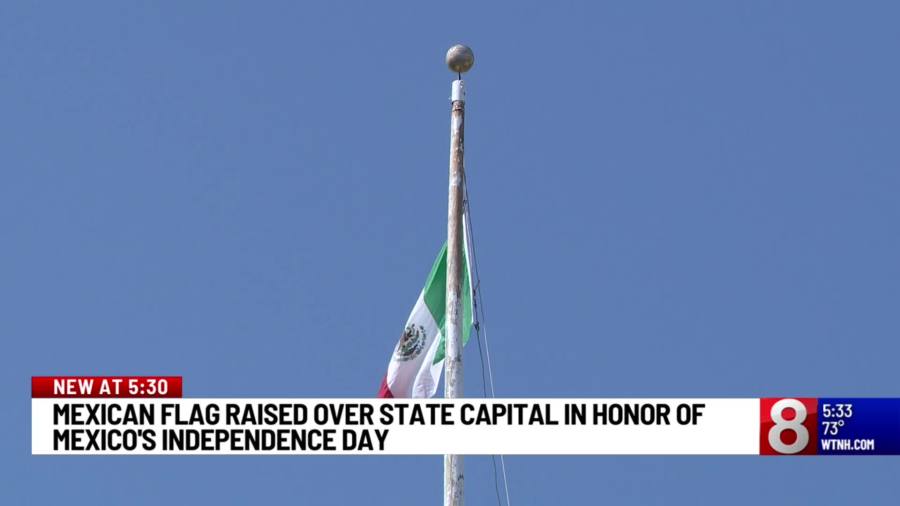 Mexican flag raised over Connecticut Capitol Building [Video]