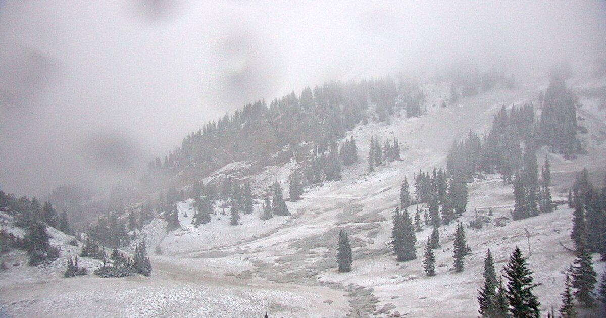 Utah ski resorts reporting first snows of the season [Video]