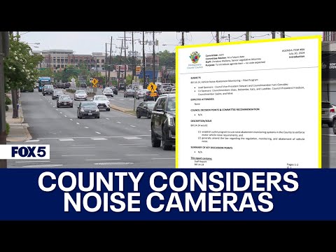 Montgomery County considers noise cameras to curb loud vehicles [Video]