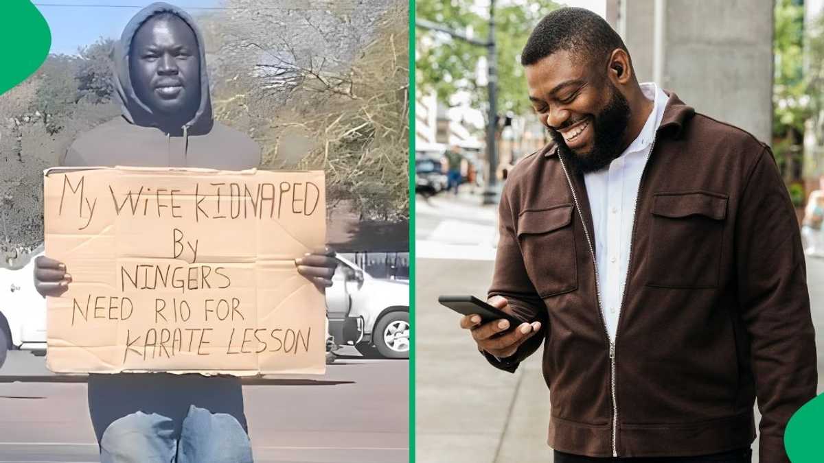 Video Captures Funny Street Hustler, Netizens Laugh: Give That Man R100 [Video]