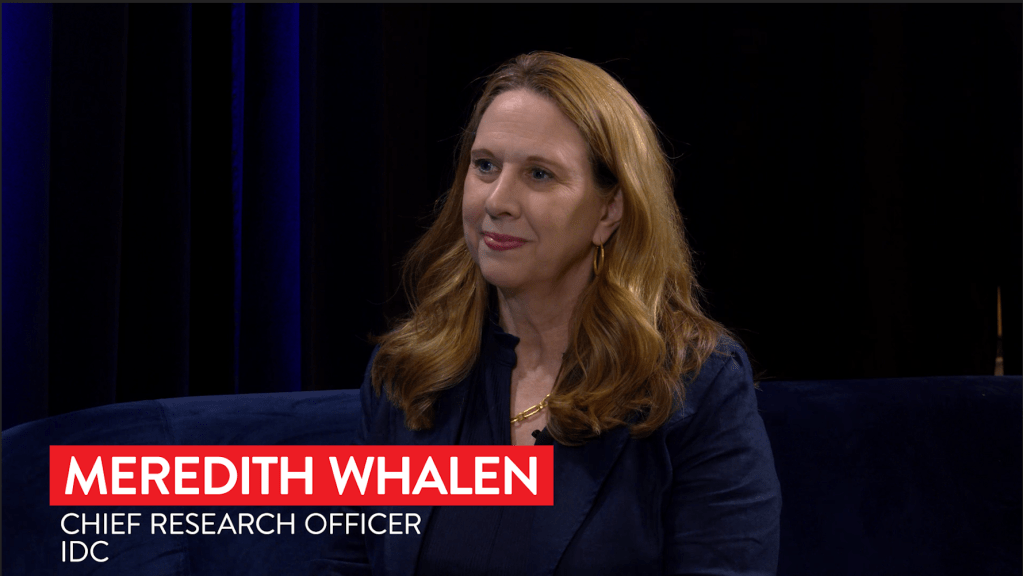 Meredith Whalen, Chief Research Officer, IDC, joins CIO Leadership Live from Foundrys CIO100 event [Video]