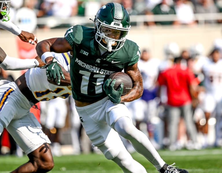 Michigan State WR Aziah Johnson looking to build on promising performance [Video]